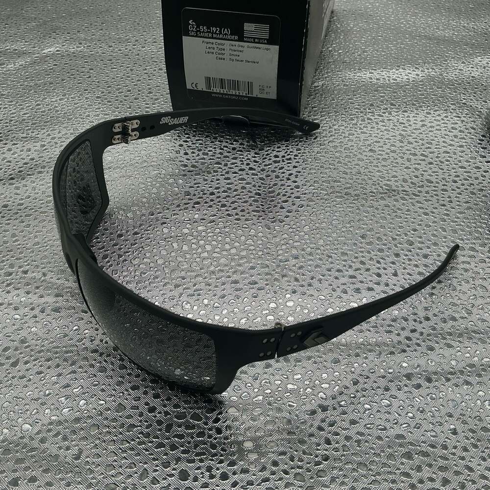 Gatorz Sig Sauer Marauder Sunglasses Dark Gray Smoke Polarized GZ-55-192